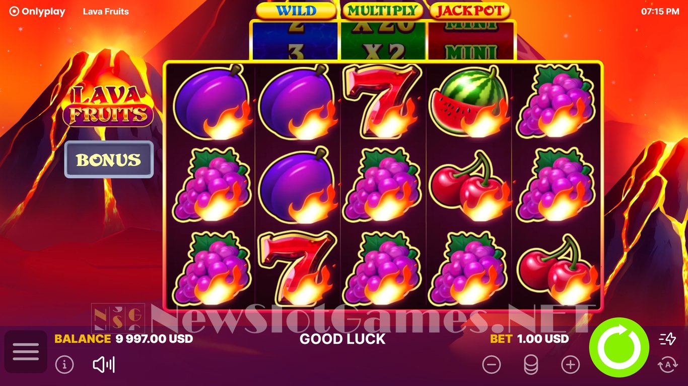 Lava Fruits Slot Slot Image in Demo - pic. 3