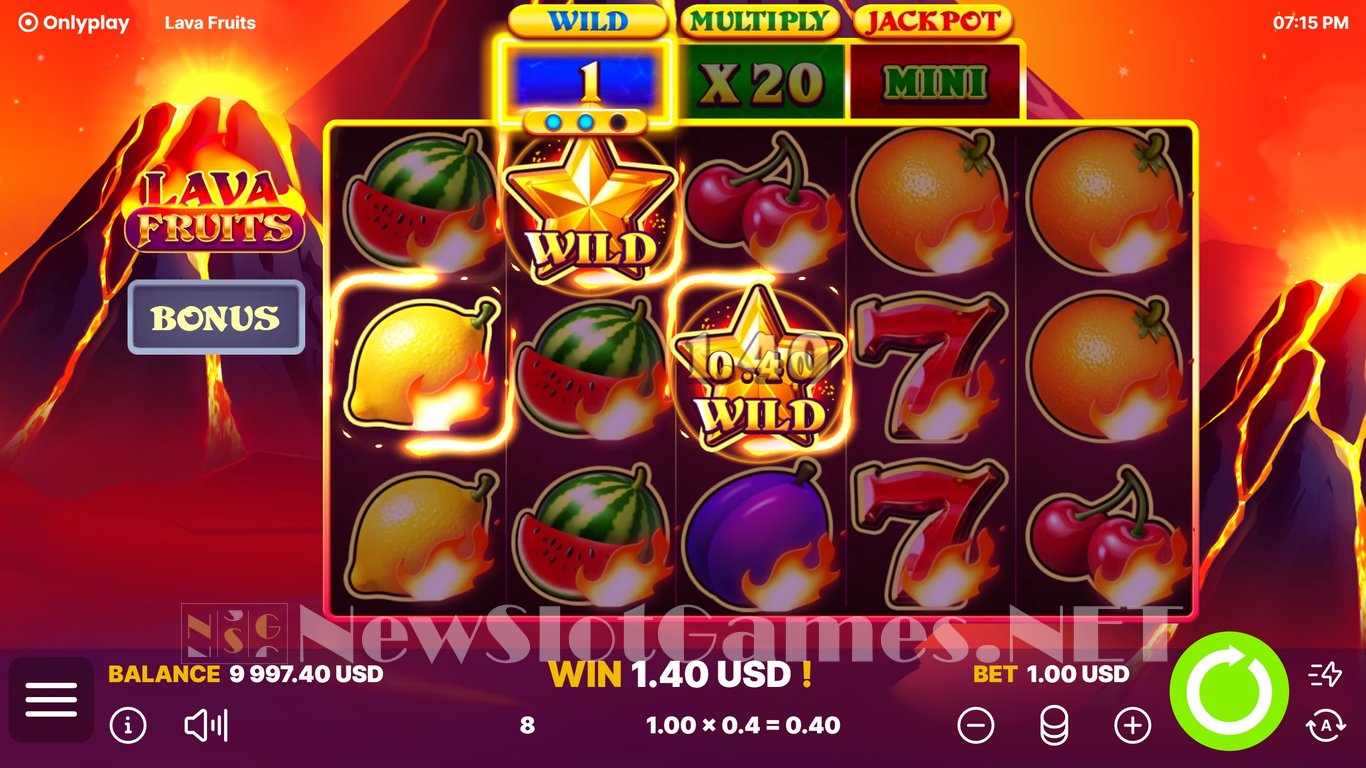Lava Fruits Slot Slot Image in Demo - pic. 5