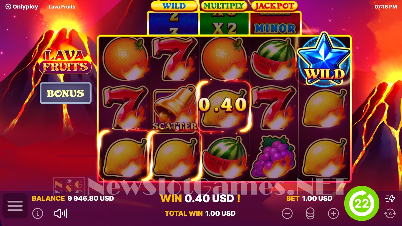 Lava Fruits Slot Slot Image in Demo - pic. 9