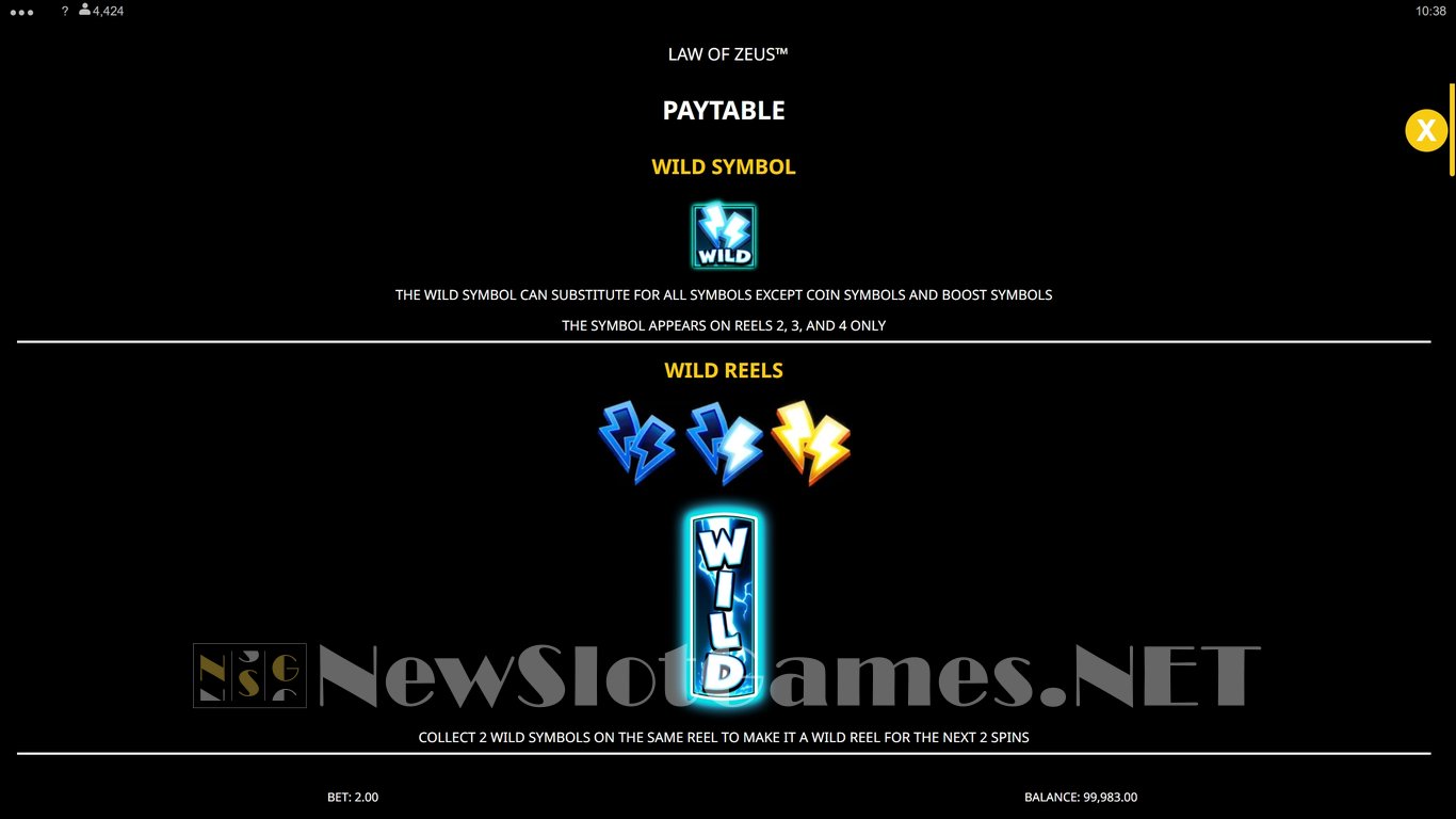 Law of Zeus Slot Slot Image in Demo - pic. 4