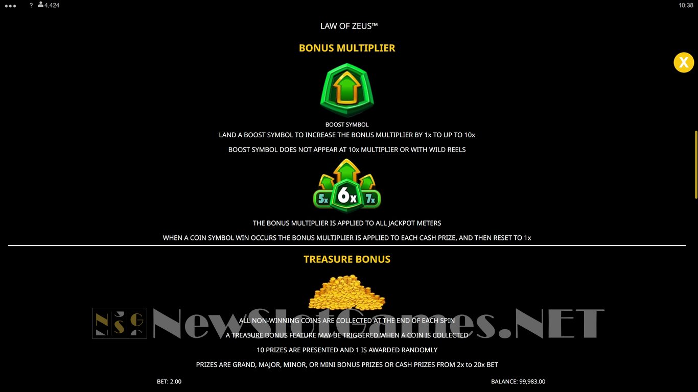 Law of Zeus Slot Slot Image in Demo - pic. 5
