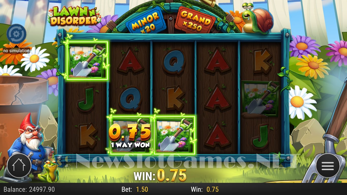 Lawn n Disorder Slot Slot Image in Demo - pic. 3