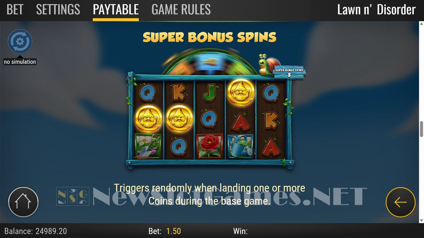 Lawn n Disorder Slot Slot Image in Demo - pic. 7