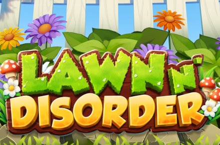 Lawn n Disorder Slot Logo