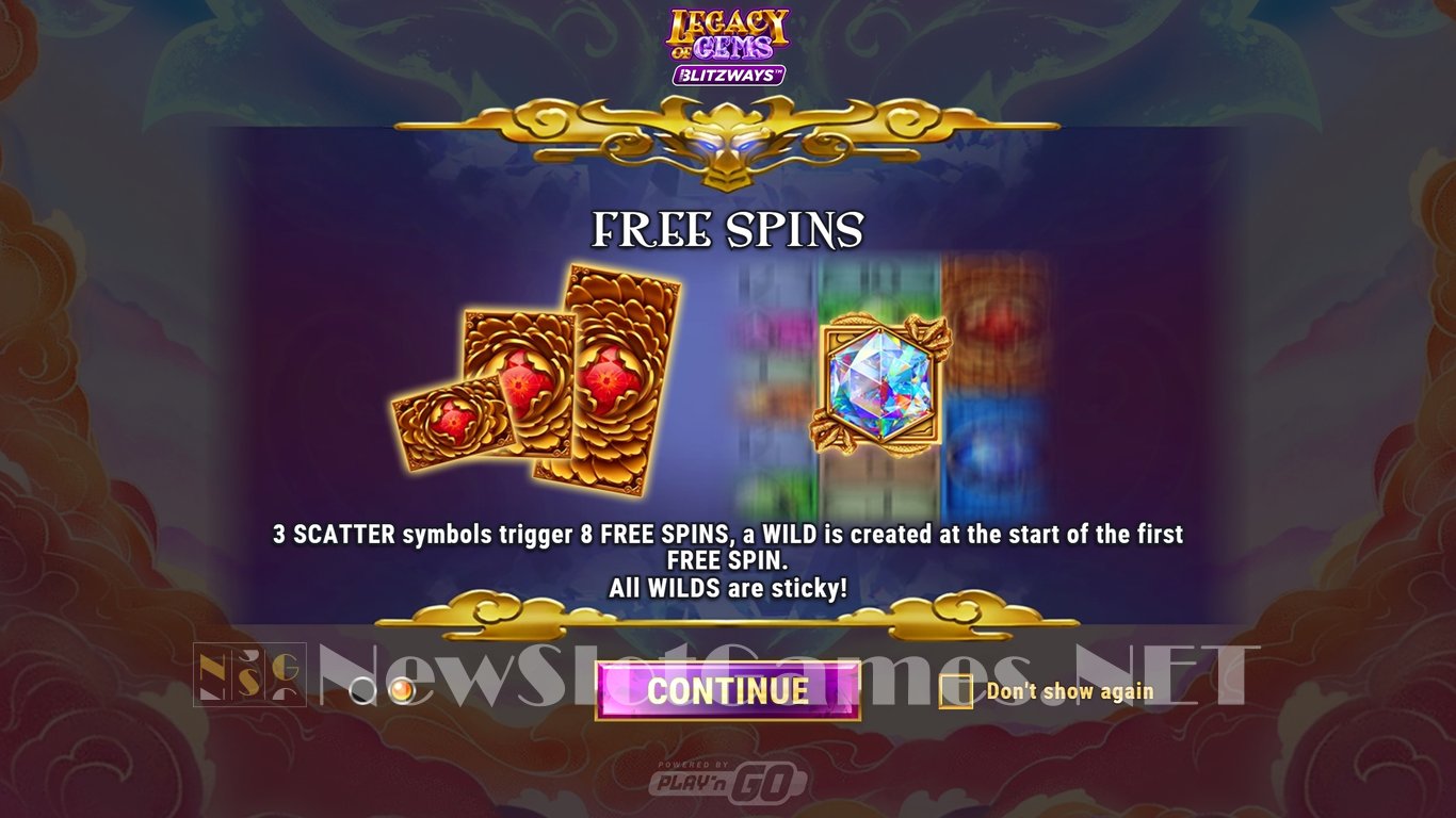 Legacy of Gems Blitzways Slot Demo Image