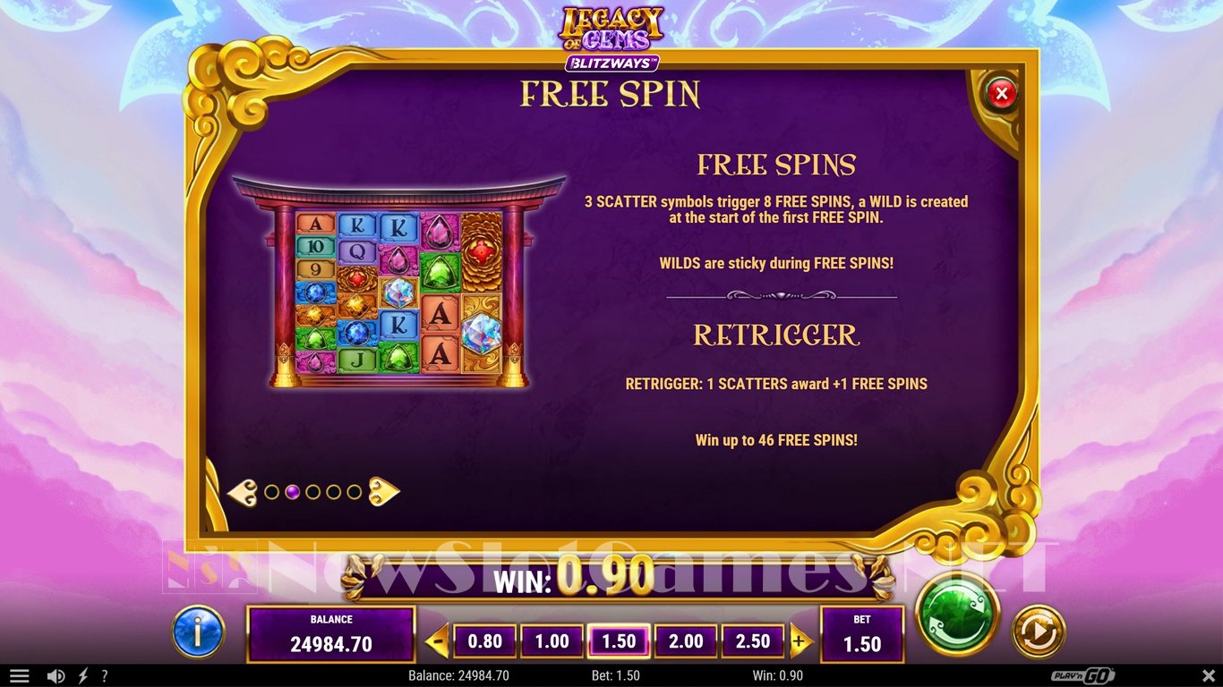 Legacy of Gems Blitzways Slot Slot Image in Demo - pic. 10