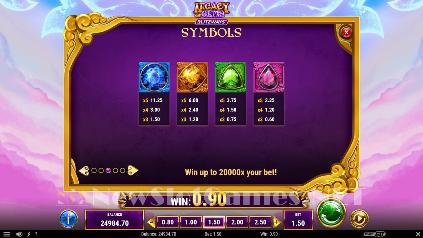 Legacy of Gems Blitzways Slot Slot Image in Demo - pic. 11