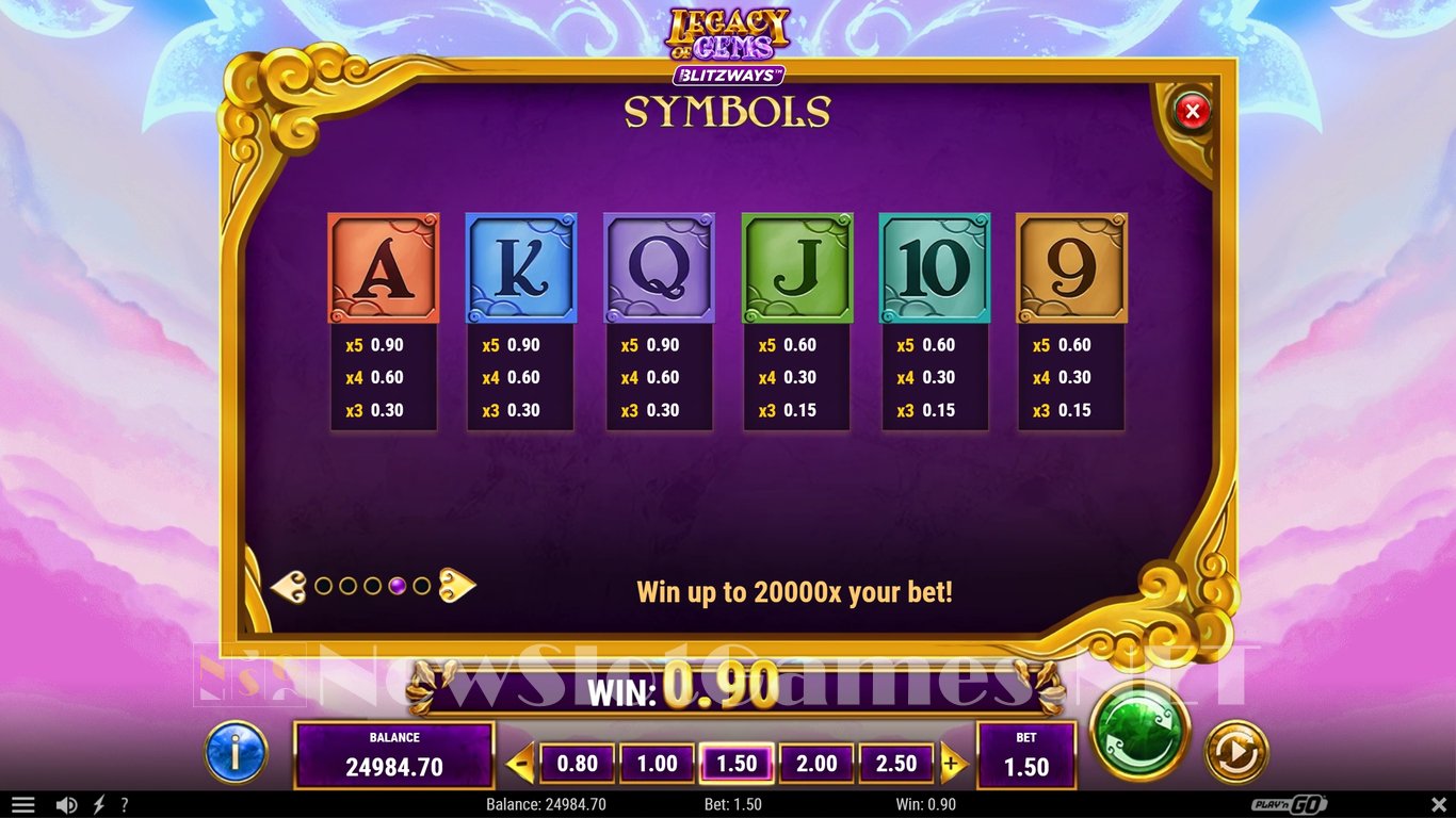 Legacy of Gems Blitzways Slot Slot Image in Demo - pic. 12