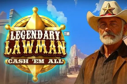 Legendary Lawman Cash Em All Slot Logo