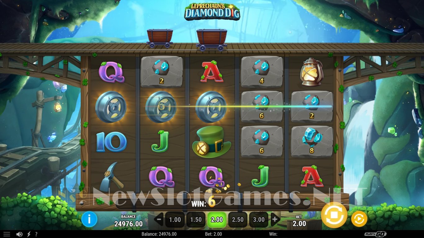 Leprechauns Diamond Dig Slot Slot Image in Demo - pic. 3