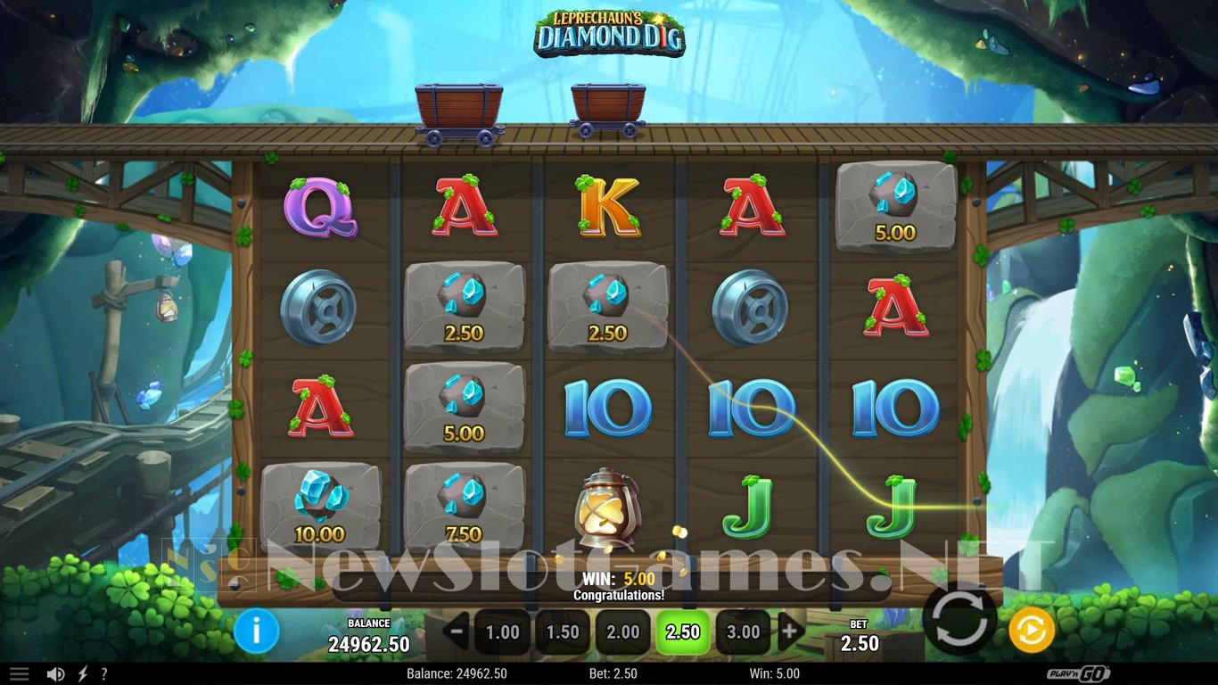 Leprechauns Diamond Dig Slot Slot Image in Demo - pic. 5