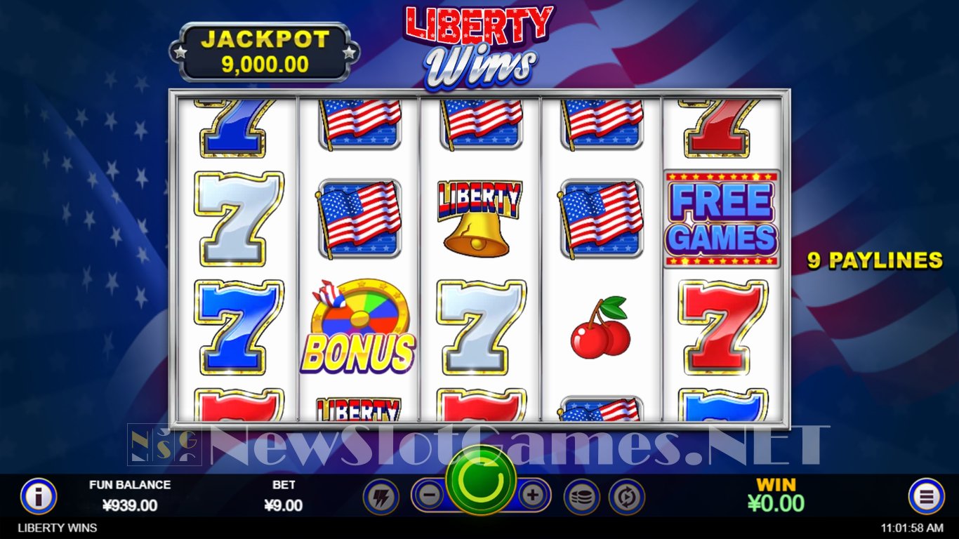 Liberty Wins Slot Demo Image
