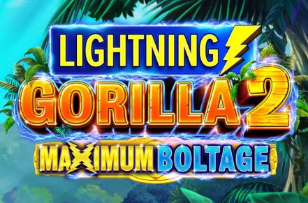 Lightning Gorilla 2 Maximum Boltage Slot Logo