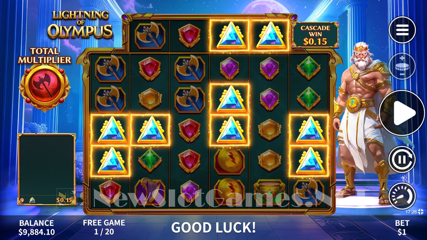 Lightning of Olympus Slot Slot Image in Demo - pic. 10