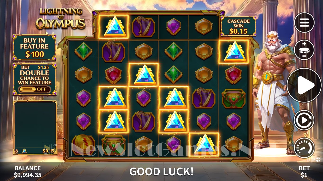Lightning of Olympus Slot Slot Image in Demo - pic. 4