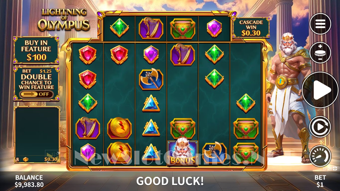 Lightning of Olympus Slot Slot Image in Demo - pic. 5