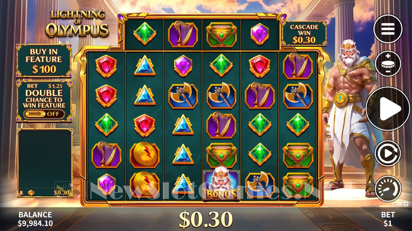 Lightning of Olympus Slot Slot Image in Demo - pic. 6