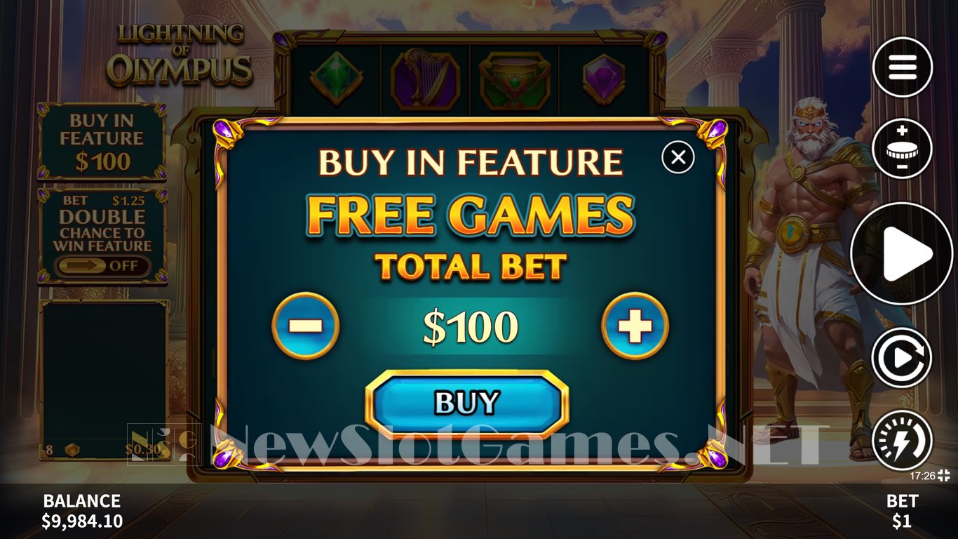 Lightning of Olympus Slot Slot Image in Demo - pic. 8