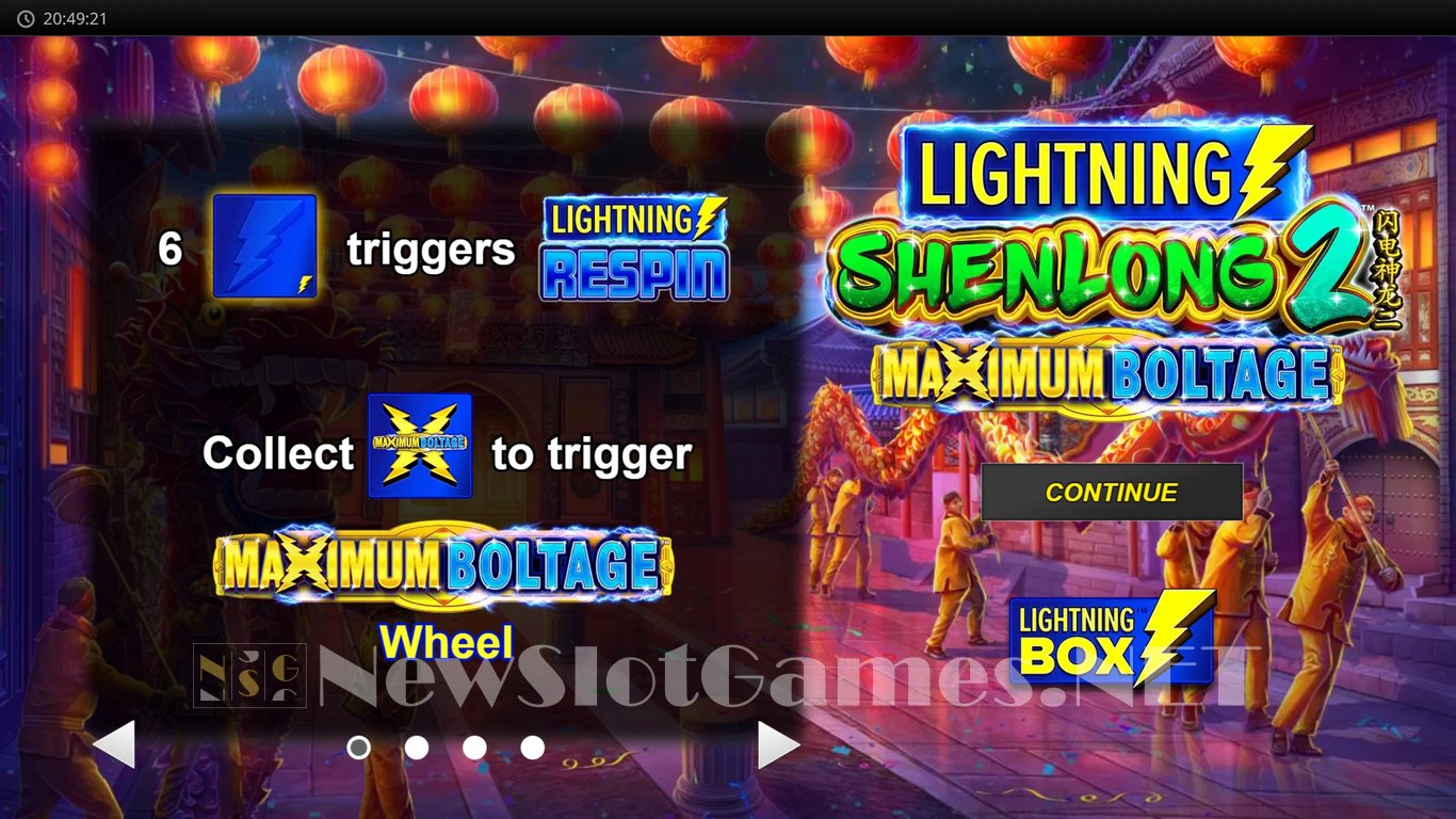 Lightning ShenLong 2 Maximum Boltage Slot Demo Image