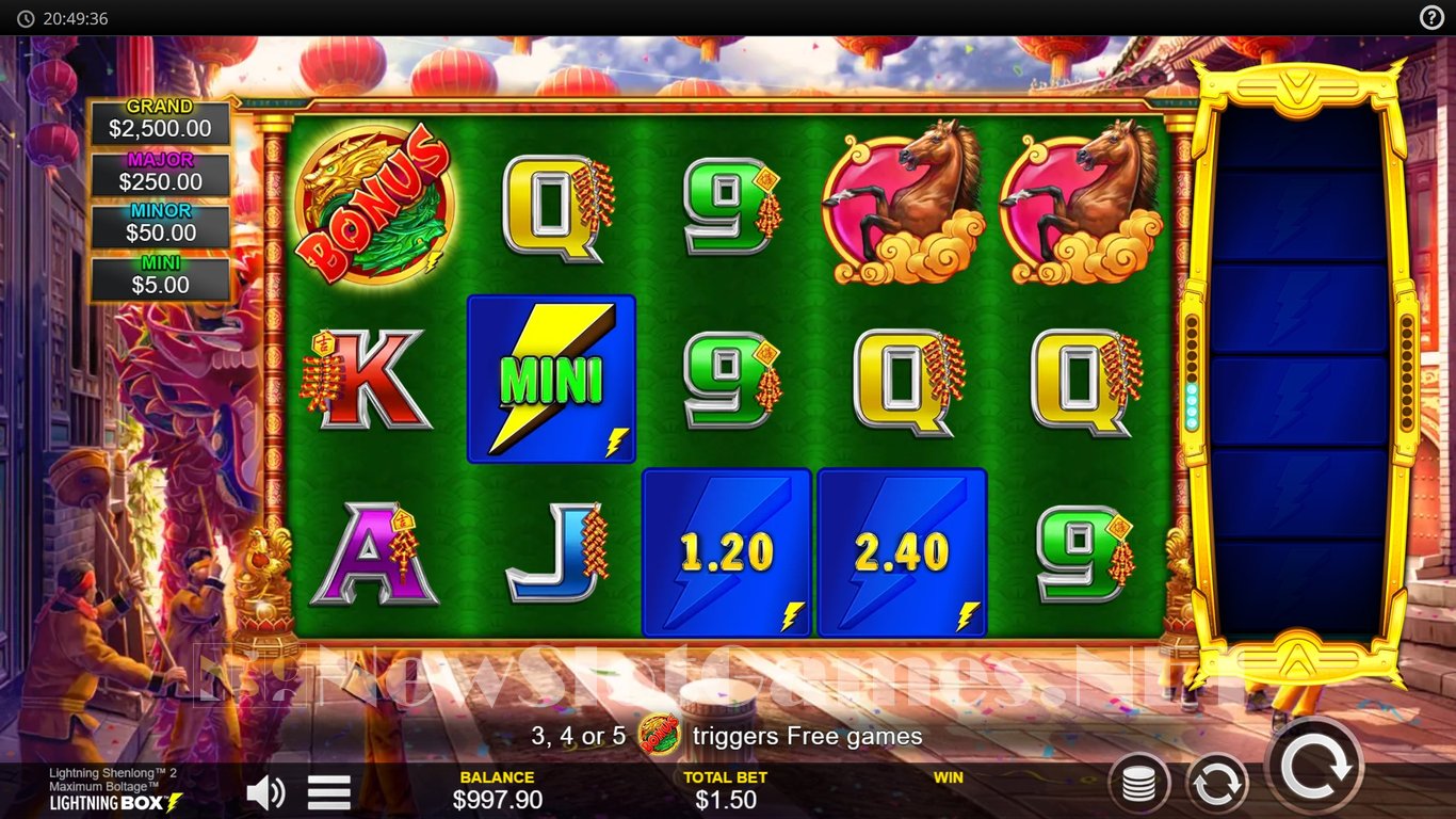 Lightning ShenLong 2 Maximum Boltage Slot Slot Image in Demo - pic. 4