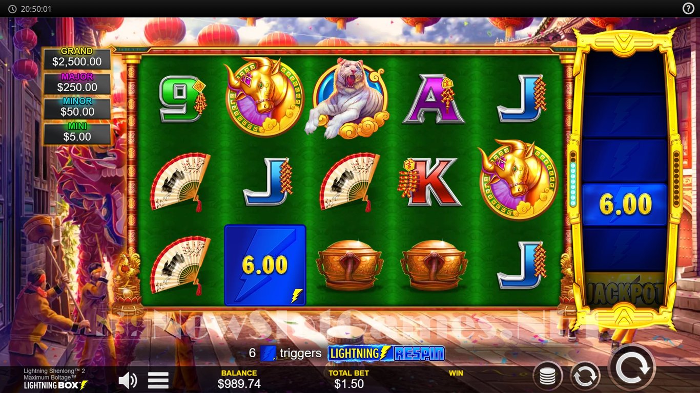 Lightning ShenLong 2 Maximum Boltage Slot Slot Image in Demo - pic. 7