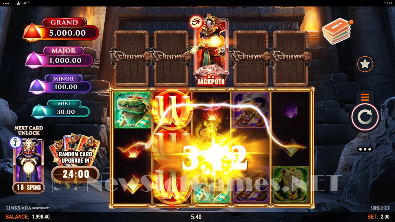 Links of Ra Assemblem Power Combo Slot Slot Image in Demo - pic. 2