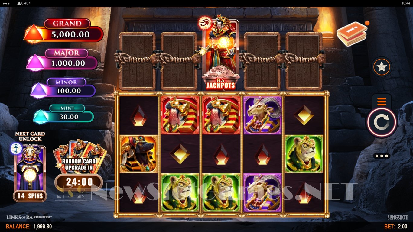 Links of Ra Assemblem Power Combo Slot Slot Image in Demo - pic. 4