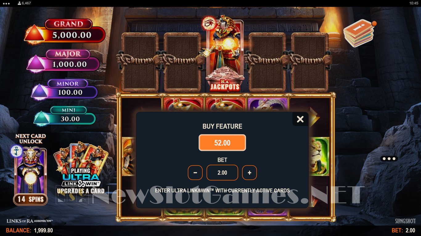 Links of Ra Assemblem Power Combo Slot Slot Image in Demo - pic. 5