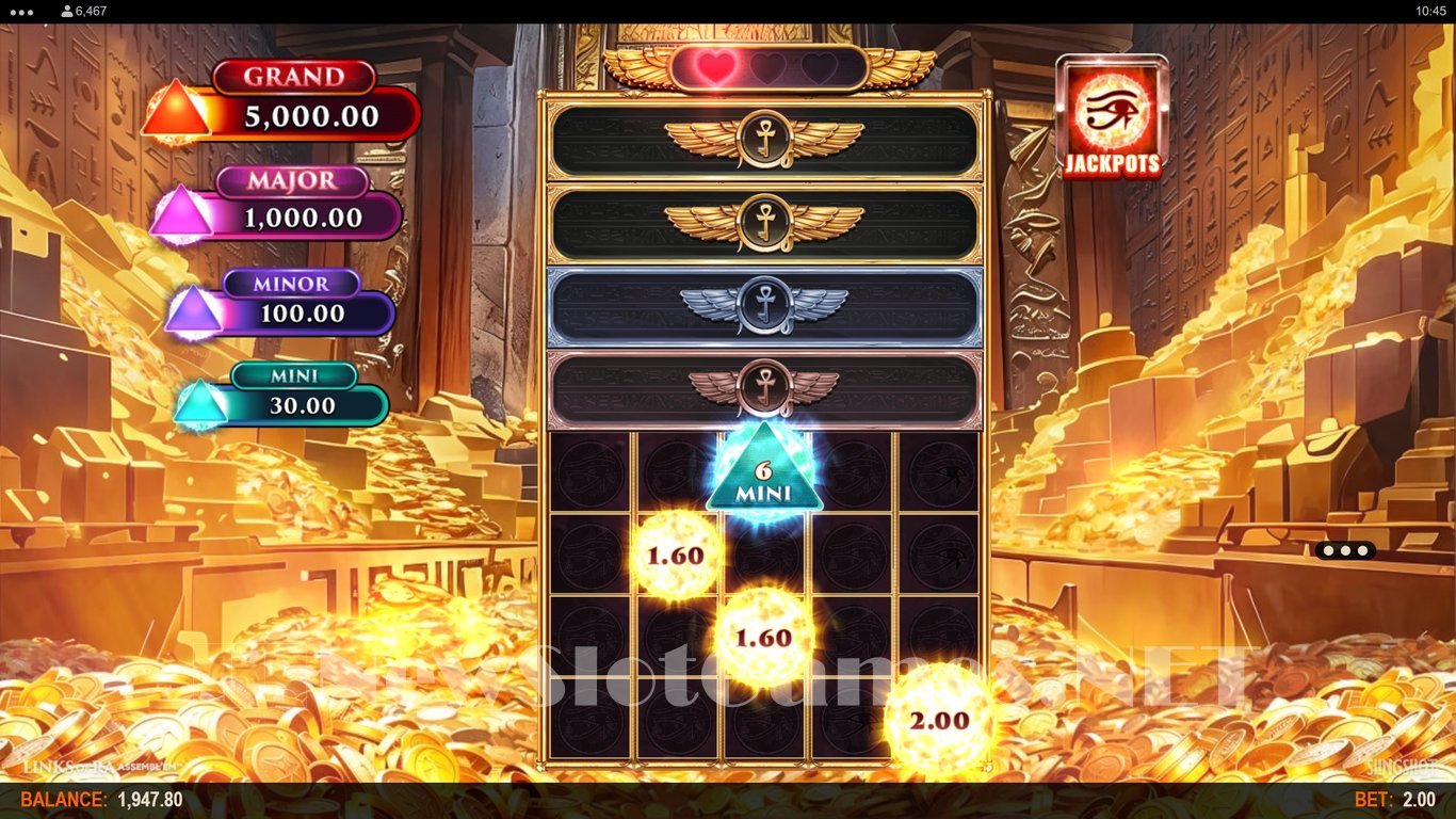 Links of Ra Assemblem Power Combo Slot Slot Image in Demo - pic. 6