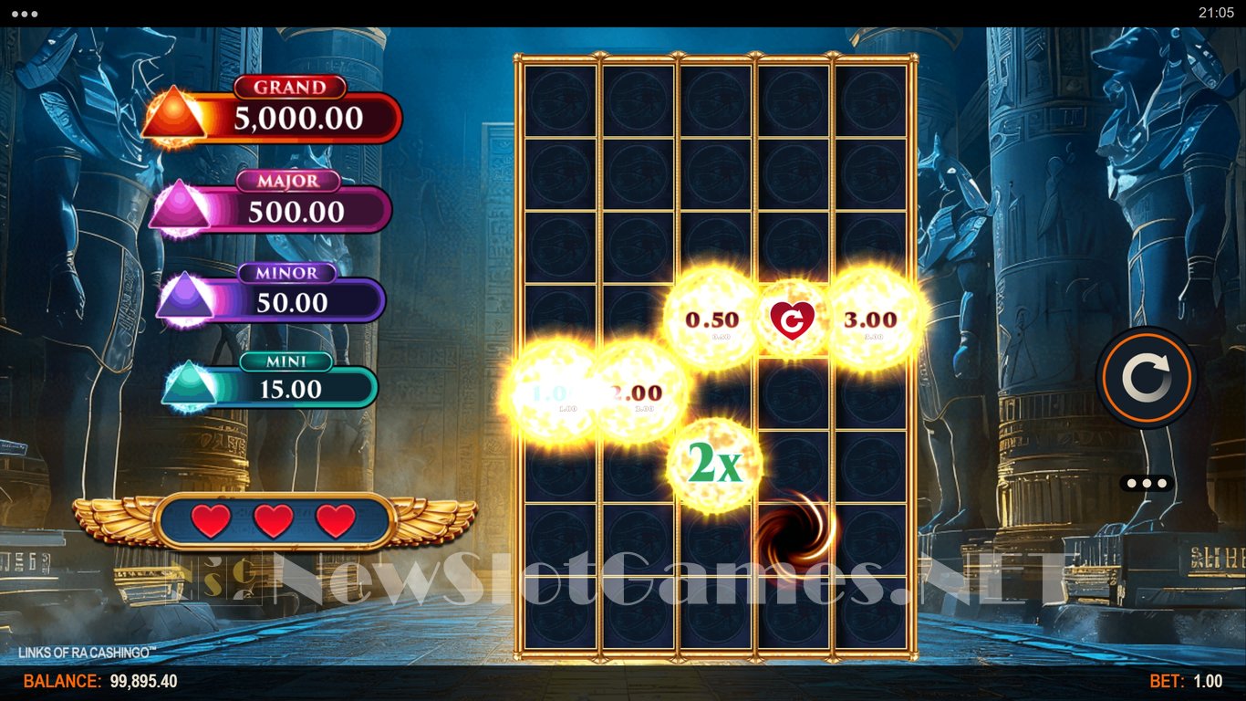 Links of Ra Cashingo Slot Slot Image in Demo - pic. 7