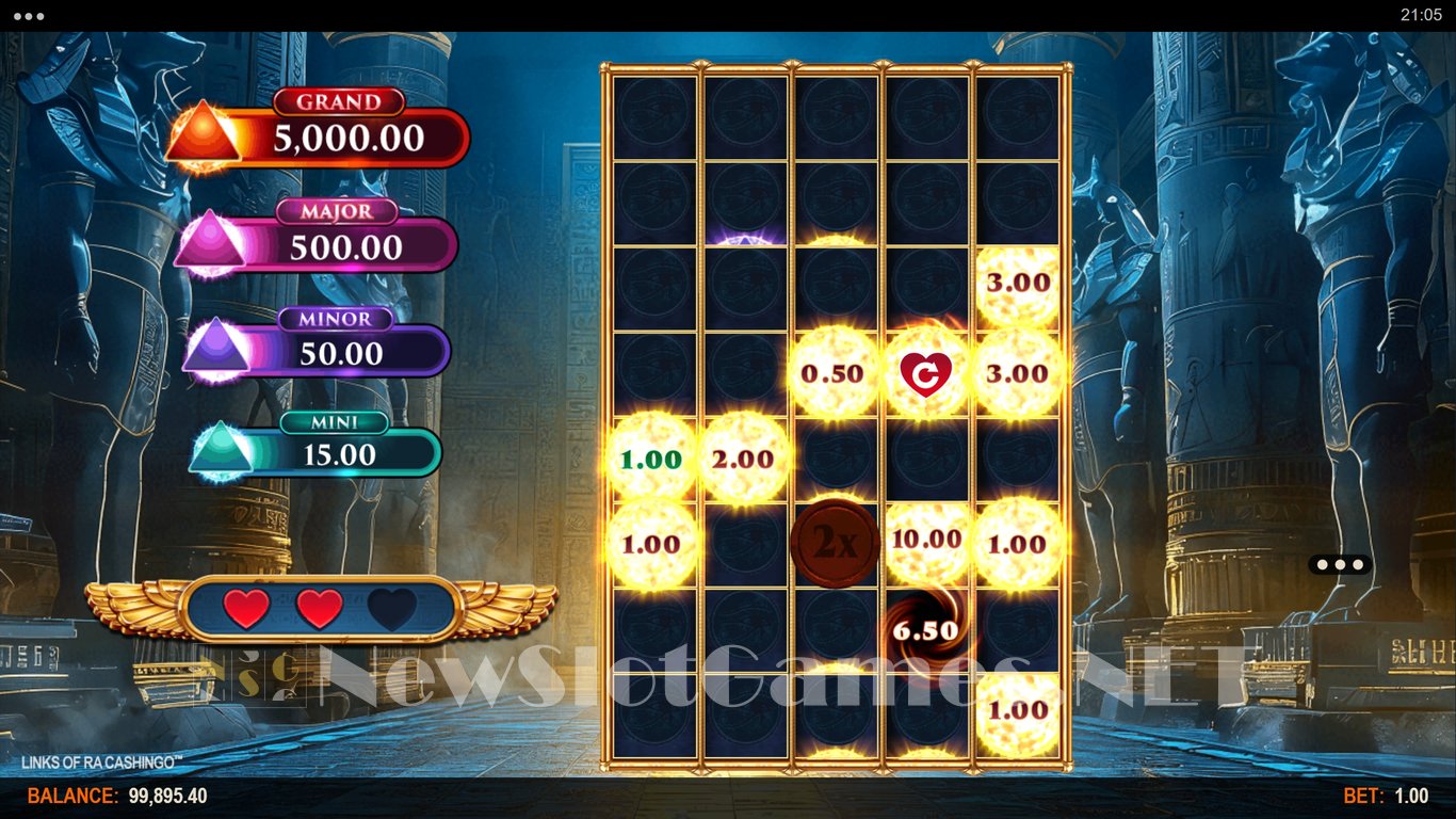 Links of Ra Cashingo Slot Slot Image in Demo - pic. 8