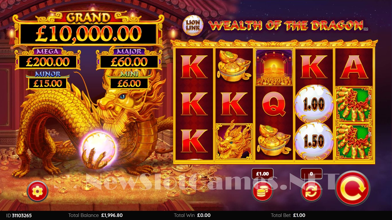 Lion Link Wealth of the Dragon Slot Slot Image in Demo - pic. 2