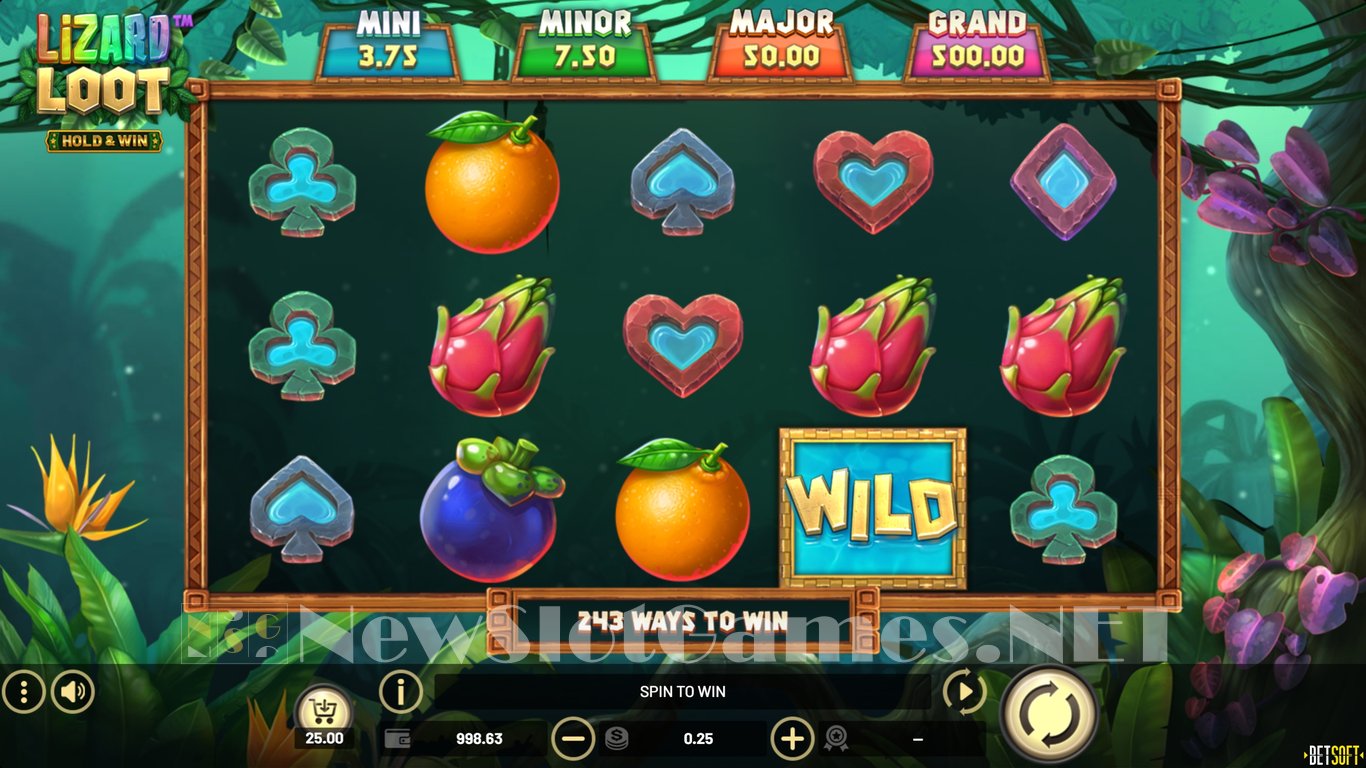 Lizard Loot Hold & Win Slot Slot Image in Demo - pic. 3