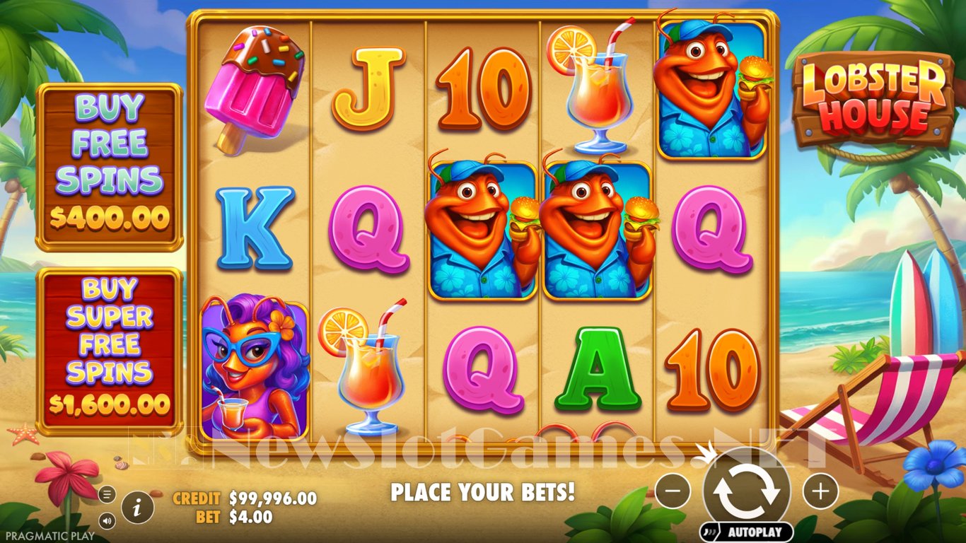 Lobster House Slot Demo Image