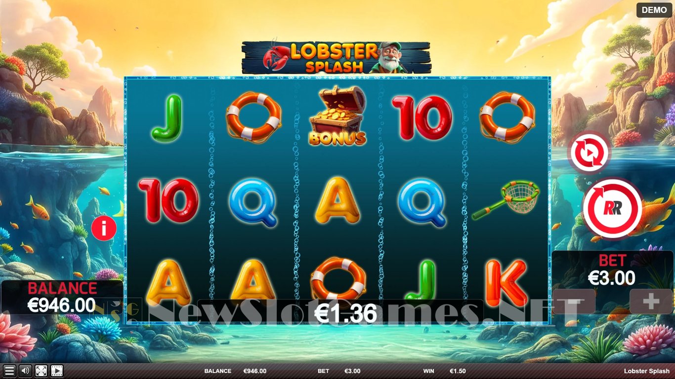Lobster Splash Slot Slot Image in Demo - pic. 4