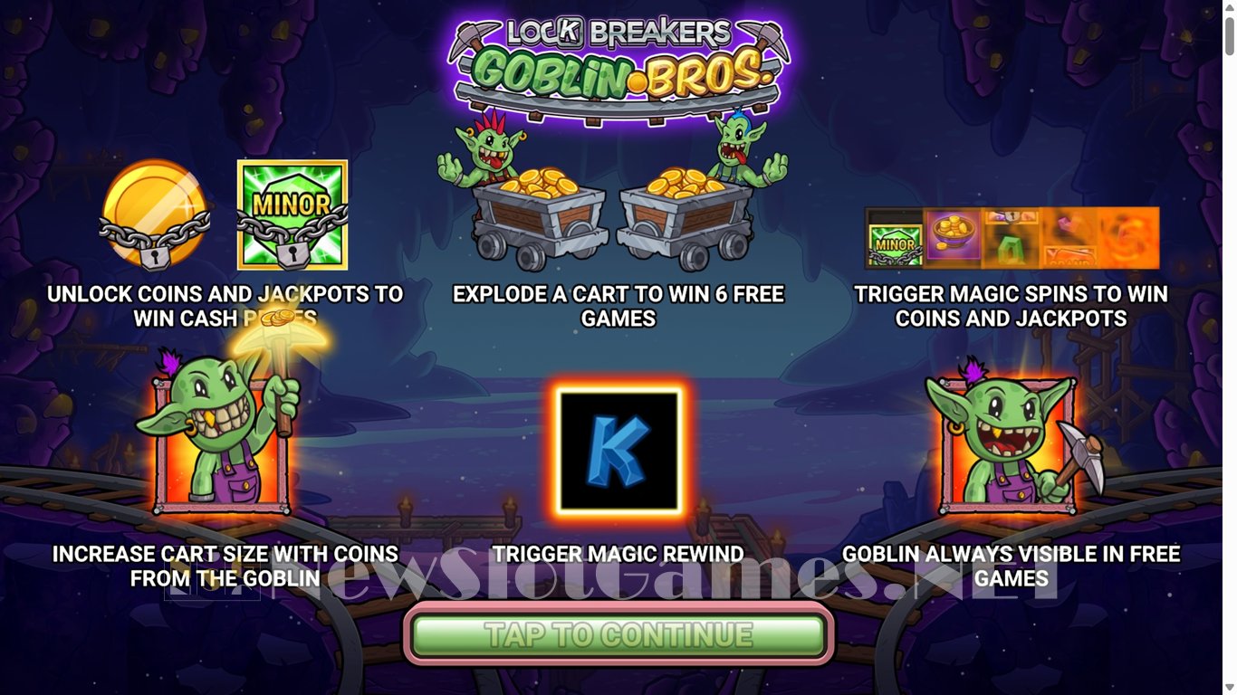 Lock Breakers - Goblin Bros Slot Demo Image