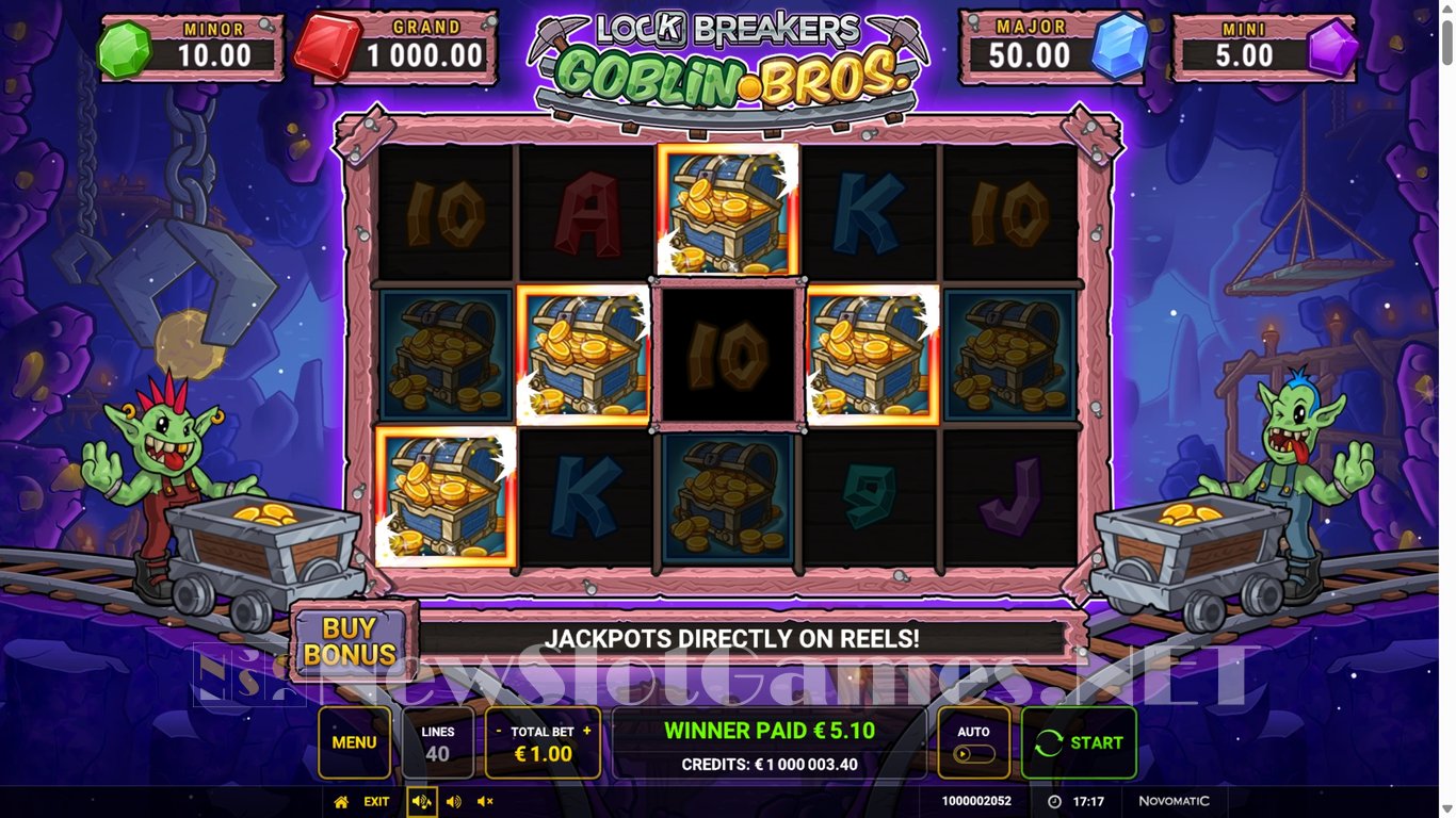 Lock Breakers - Goblin Bros Slot Slot Image in Demo - pic. 3