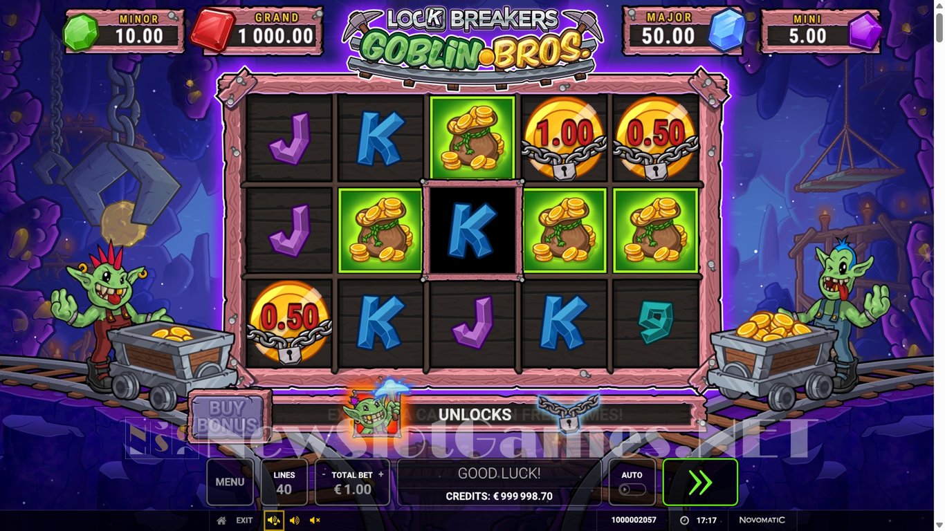 Lock Breakers - Goblin Bros Slot Slot Image in Demo - pic. 6
