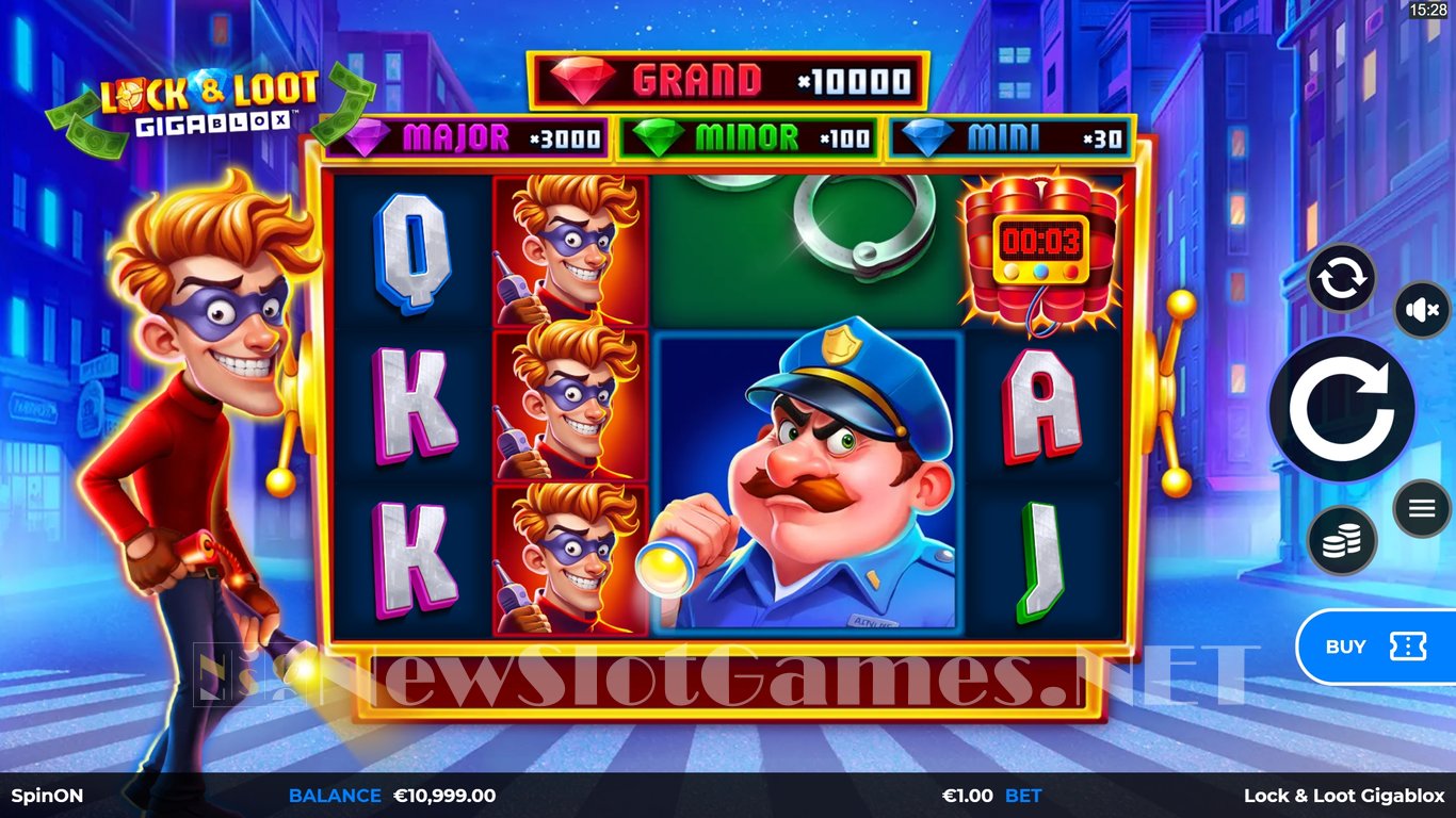 Lock & Loot Gigablox Slot Slot Image in Demo - pic. 2