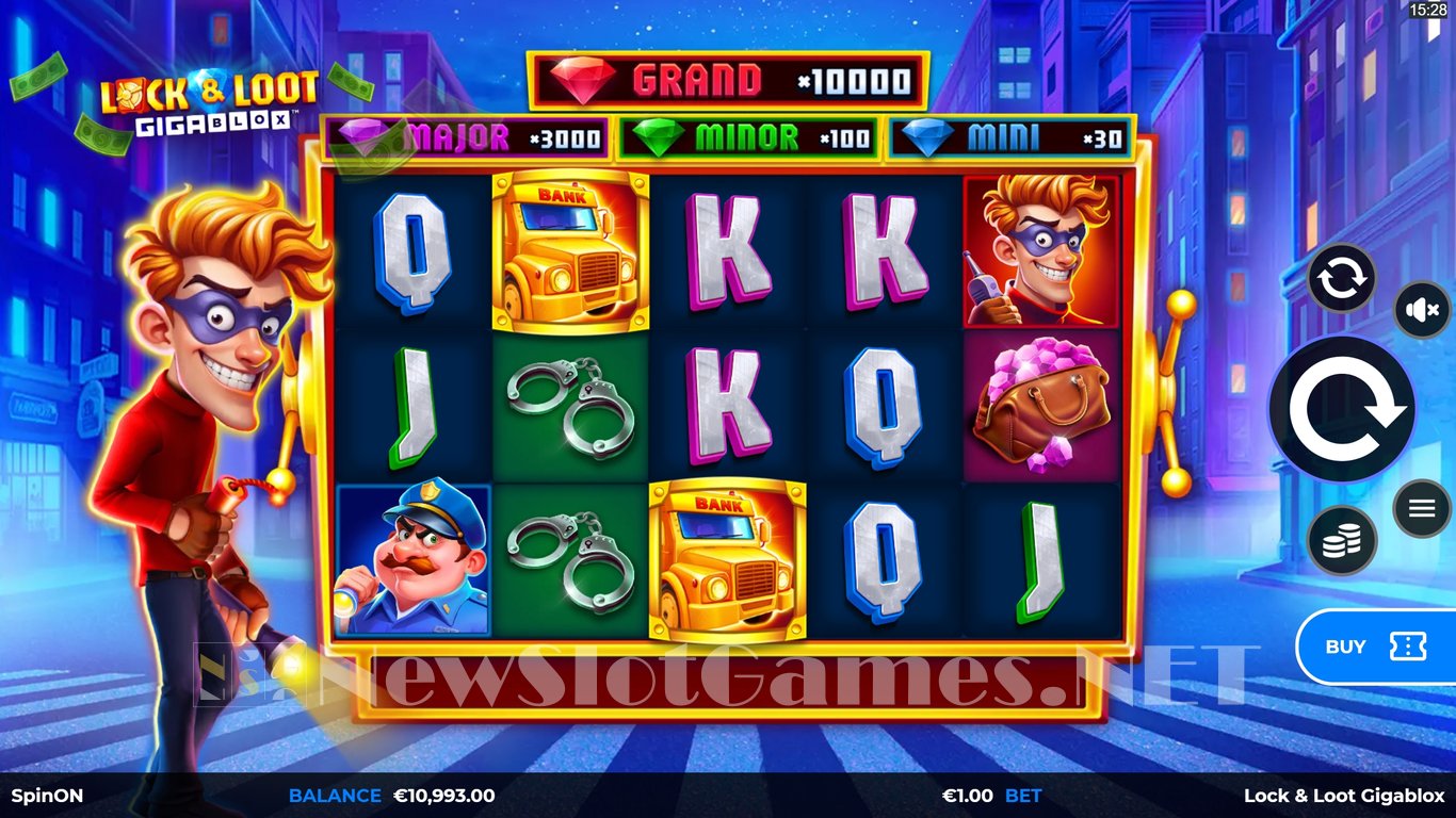 Lock & Loot Gigablox Slot Slot Image in Demo - pic. 5