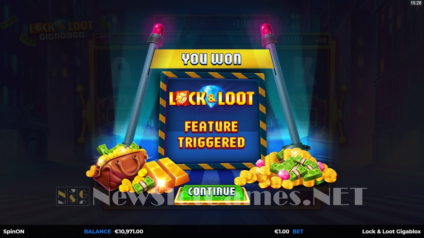 Lock & Loot Gigablox Slot Slot Image in Demo - pic. 7