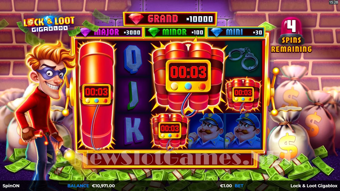Lock & Loot Gigablox Slot Slot Image in Demo - pic. 8