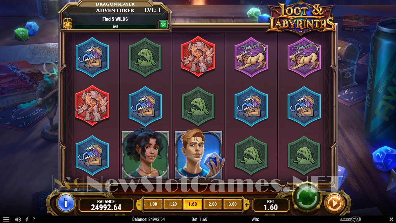 Loot & Labyrinths Slot Slot Image in Demo - pic. 3