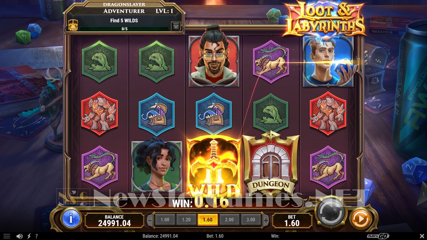 Loot & Labyrinths Slot Slot Image in Demo - pic. 4