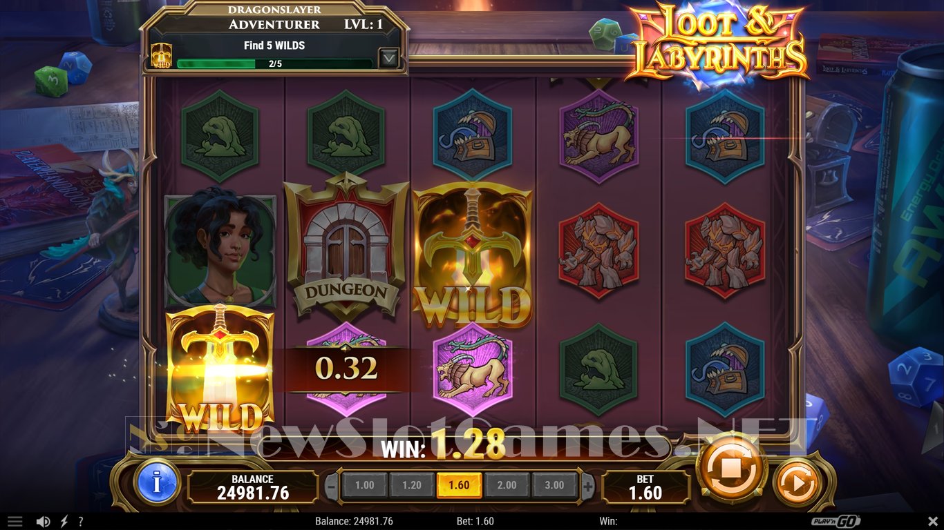 Loot & Labyrinths Slot Slot Image in Demo - pic. 5