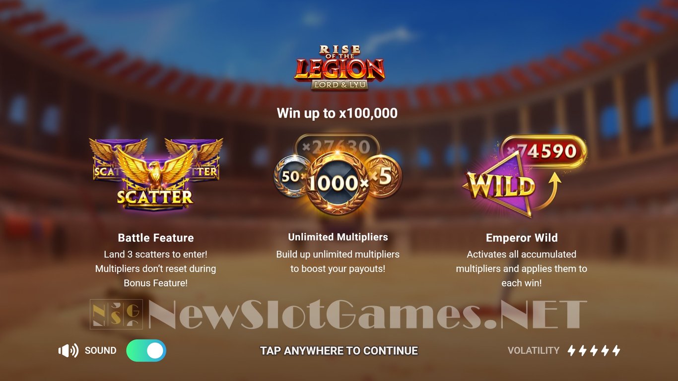 Lord & Lyu Rise of the Legion Slot Demo Image
