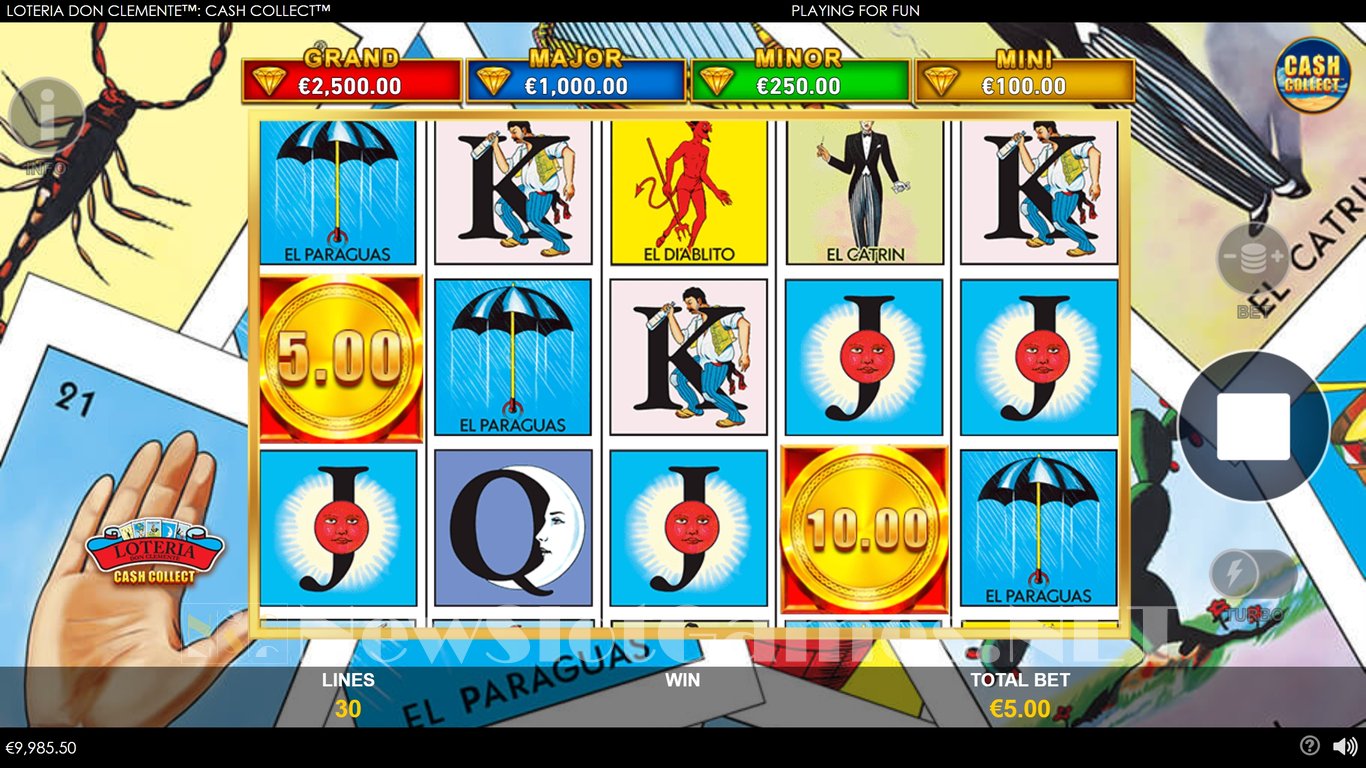 Loteria Don Clemente Cash Collect Slot Slot Image in Demo - pic. 3