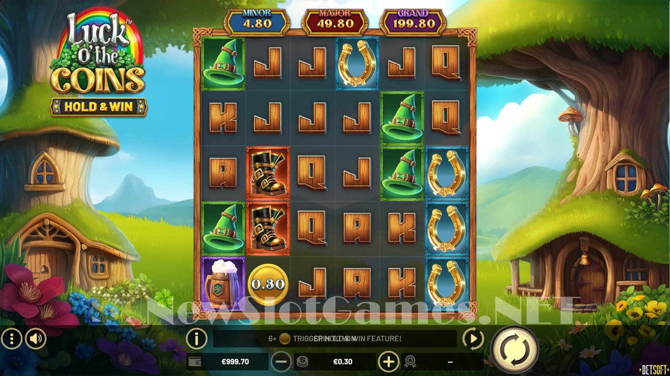 Luck O The Coins – Hold & Win Slot Demo Image
