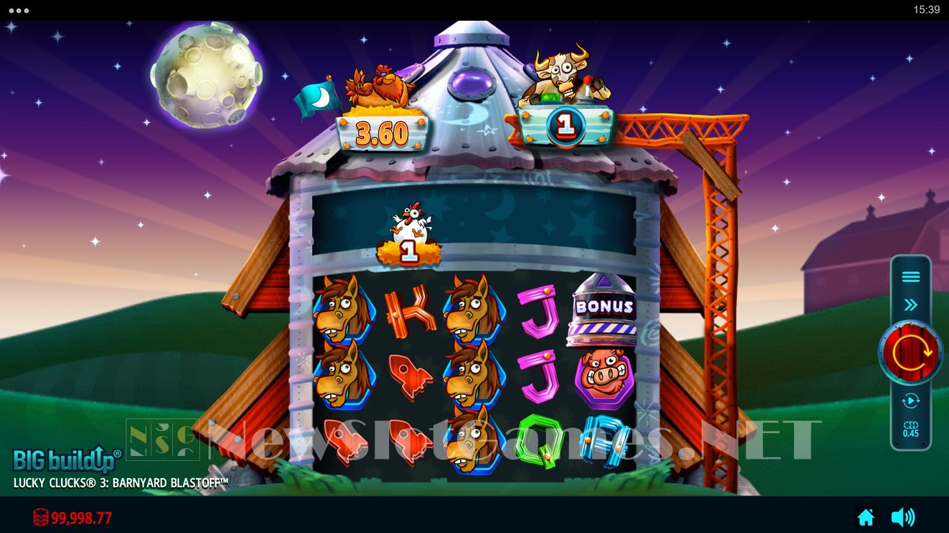 Lucky Clucks 3 Barnyard Blastoff Slot Slot Image in Demo - pic. 5