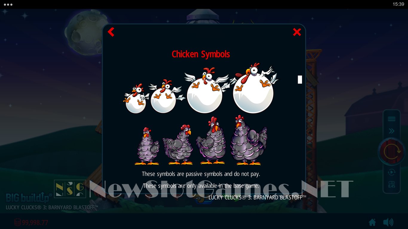 Lucky Clucks 3 Barnyard Blastoff Slot Slot Image in Demo - pic. 6